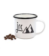 JRC Enamel kubek bikepackingowy 350ml Biały