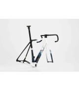 CHAPTER2 RIRA FRAMESET(DISC BRAKE), COL#01 WHITE FADE W/SWIRLS, LARGE