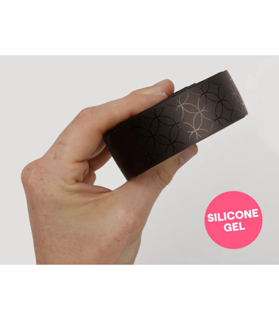 Owijka Burgh Nexus Stealth Czarna (Silicone Gel)