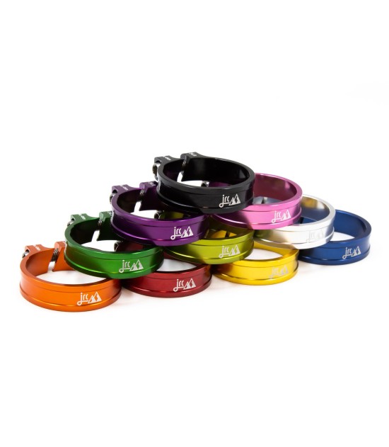 JRC Kumo+ lekki zacisk sztycy | 31.8mm | Zielony Acid