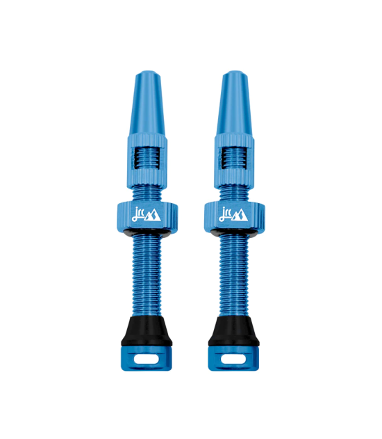 JRC Aluminiowe wentyle tubeless 2.0 | 2 szt. | 44mm | Niebieski