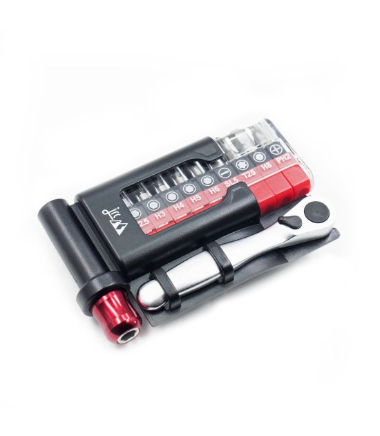 JRC Mini Ratchet Tool Set Metallic Srebrny