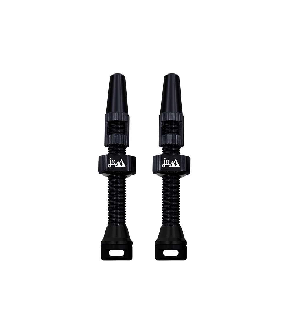 JRC Aluminiowe wentyle tubeless 2.0 | 2 szt. | 44mm | Czarny