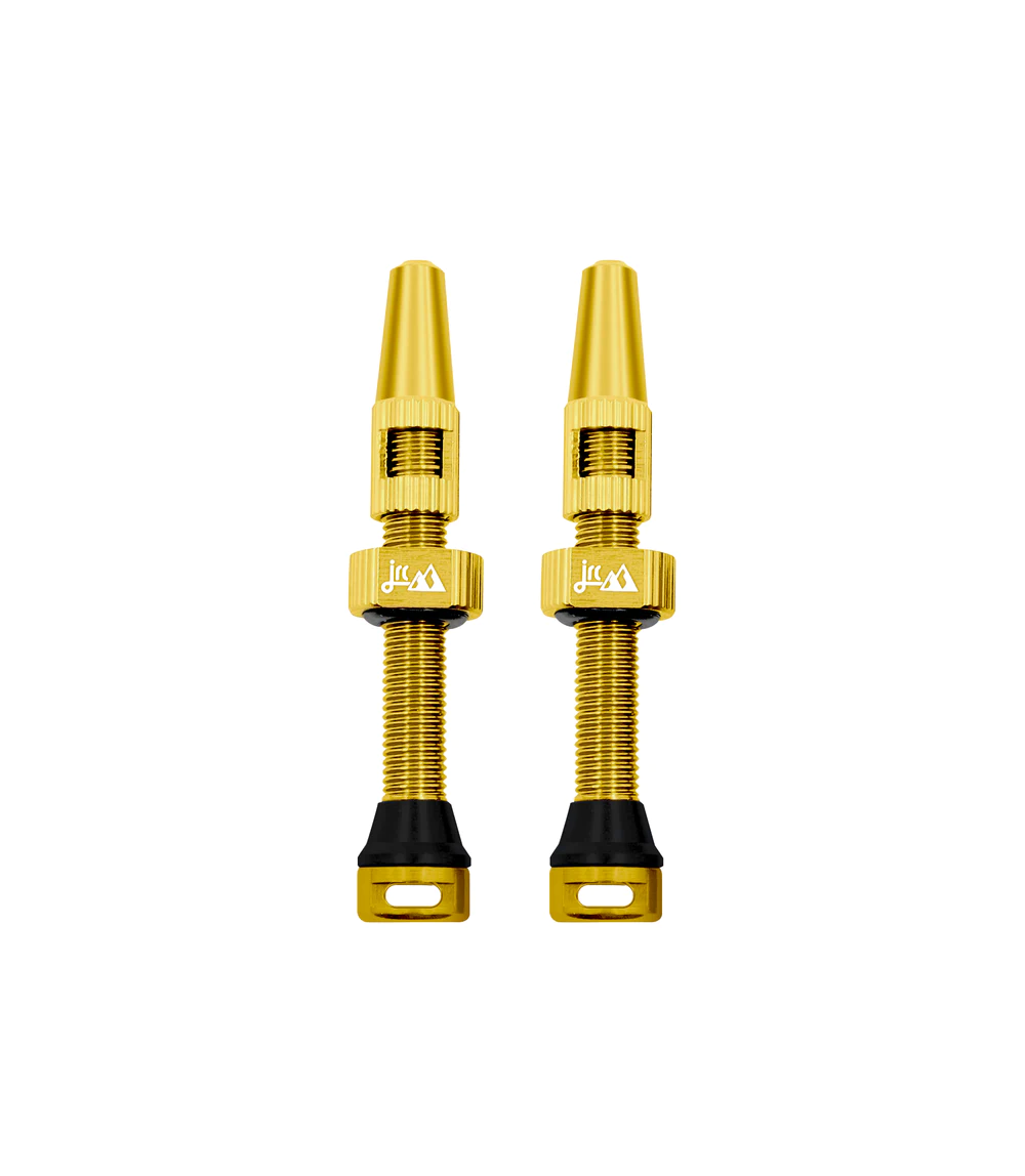 JRC Aluminiowe wentyle tubeless 2.0 | 2 szt. | 44mm | Złoty
