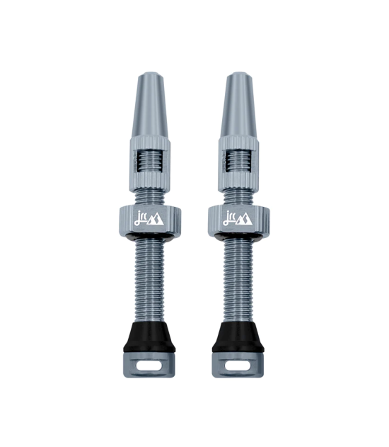 JRC Aluminiowe wentyle tubeless 2.0 | 2 szt. | 44mm | Stalowy