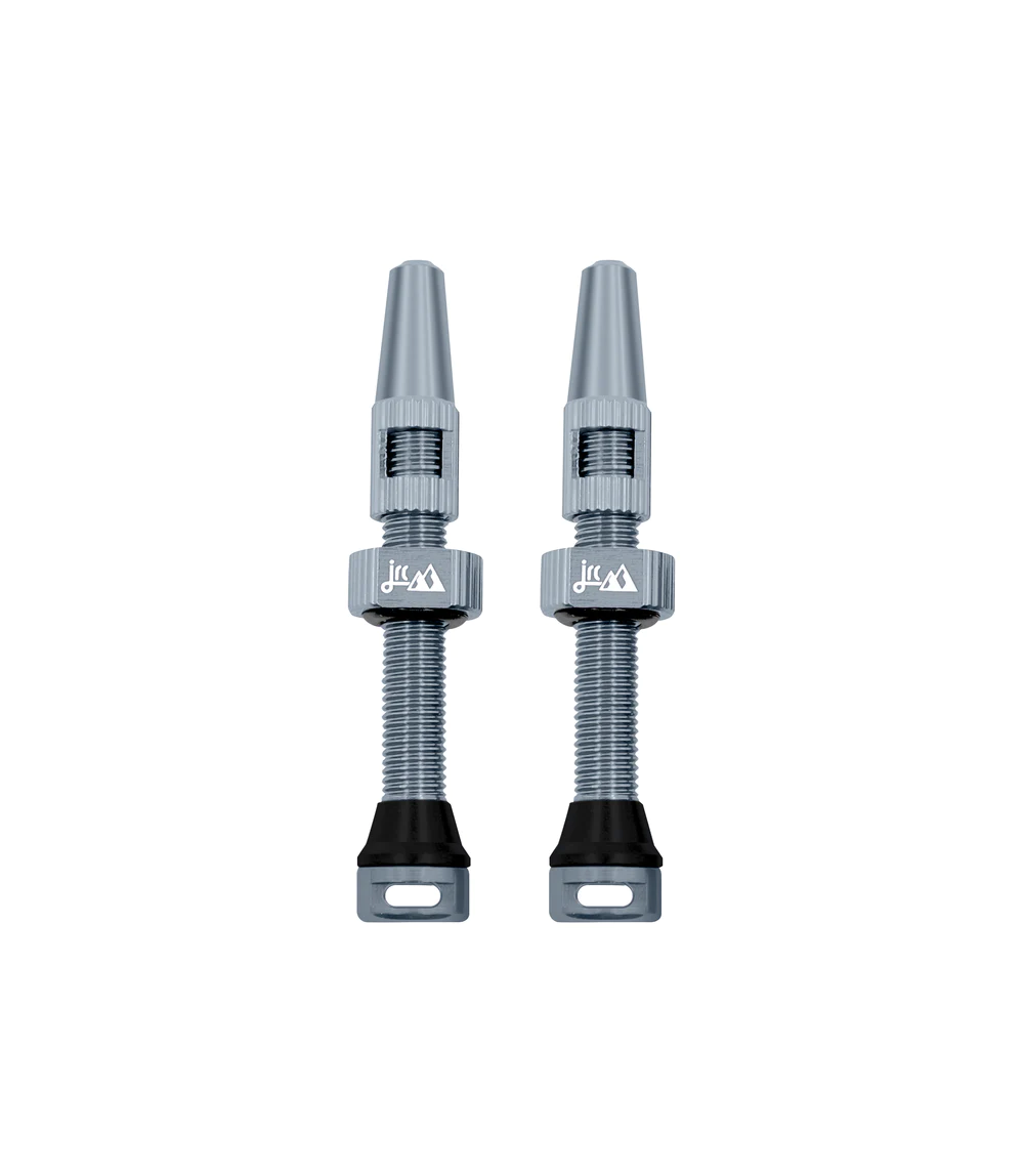 JRC Aluminiowe wentyle tubeless 2.0 | 2 szt. | 44mm | Stalowy