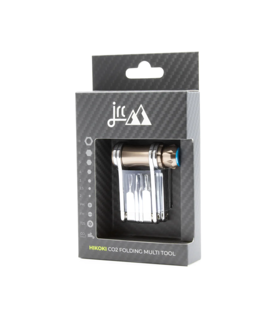 JRC Składany Mini Multi Tool Hikoki Co2 Srebrny