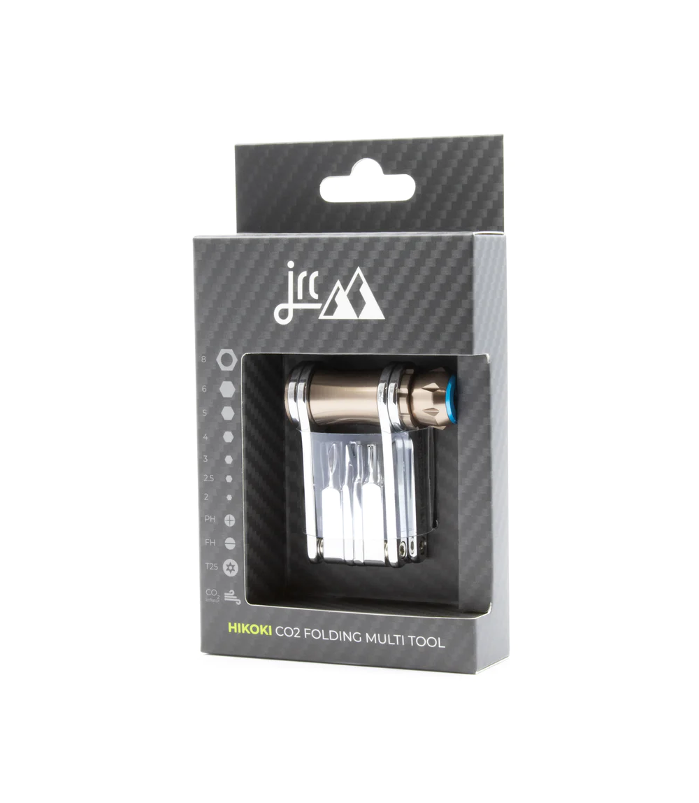 JRC Składany Mini Multi Tool Hikoki Co2 Srebrny