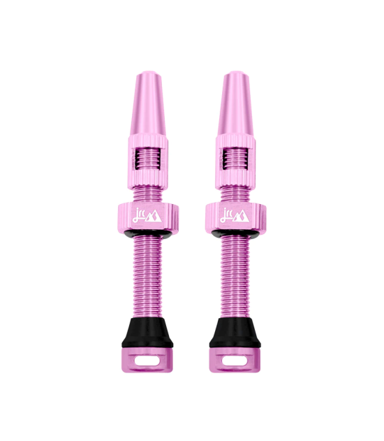 JRC Aluminiowe wentyle tubeless 2.0 | 2 szt. | 44mm | Różowy