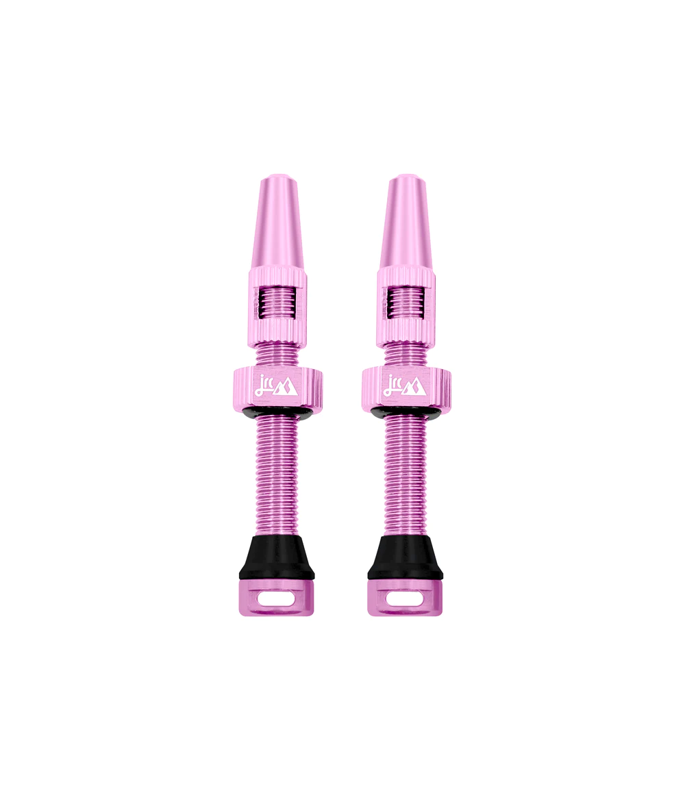 JRC Aluminiowe wentyle tubeless 2.0 | 2 szt. | 44mm | Różowy