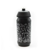 JRC Bidon Doodle Print 500ml Czarny