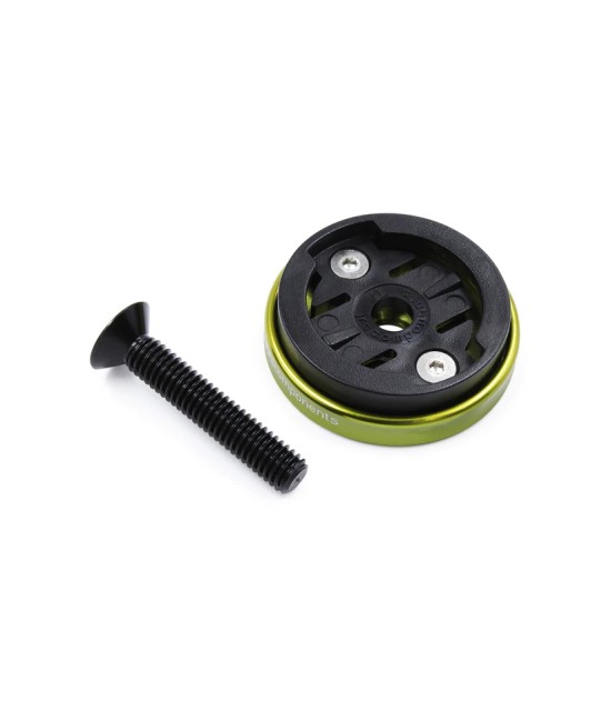 JRC Enkei Mocowanie licznika Top Cap | Garmin Zielony Acid