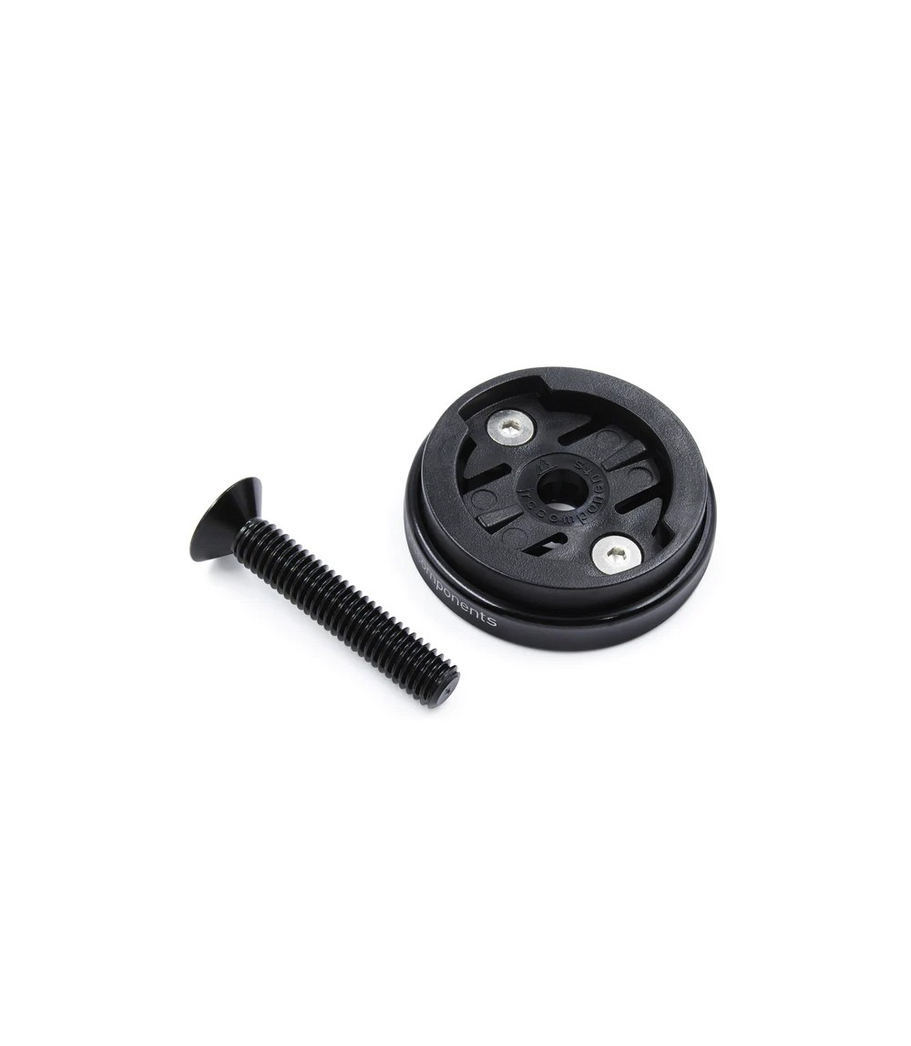 JRC Enkei Mocowanie licznika Top Cap | Garmin Czarny