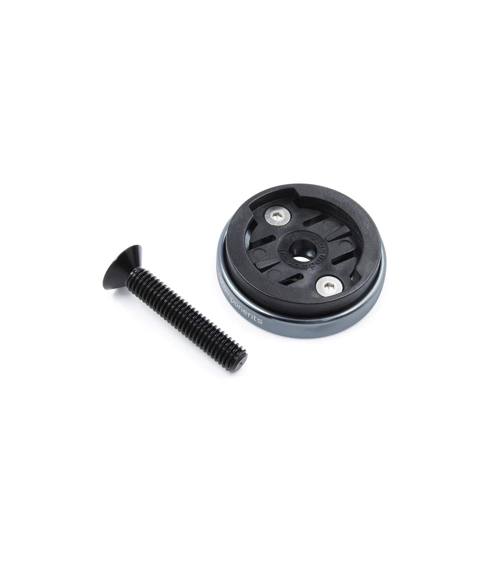 JRC Enkei Mocowanie licznika Top Cap | Garmin Stalowy