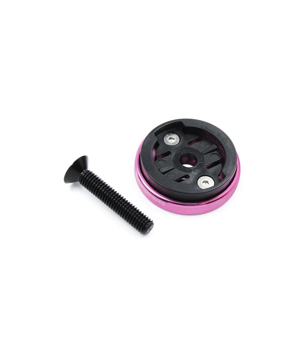 JRC Enkei Mocowanie licznika Top Cap | Garmin Różowy