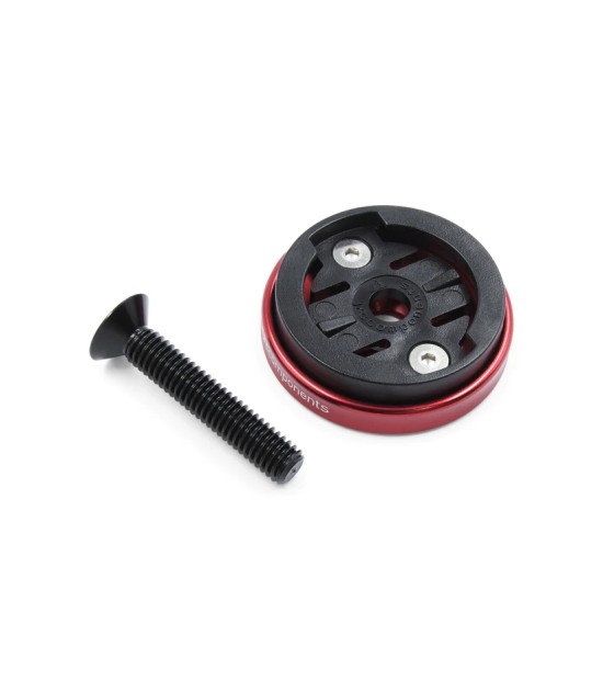 JRC Enkei Mocowanie licznika Top Cap | Garmin Czerwony