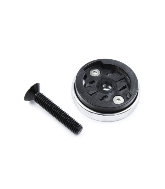 JRC Enkei Mocowanie licznika Top Cap | Garmin Srebrny