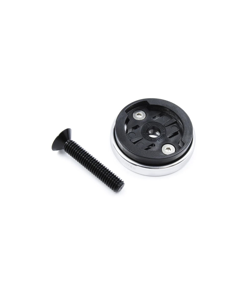 JRC Enkei Mocowanie licznika Top Cap | Garmin Srebrny