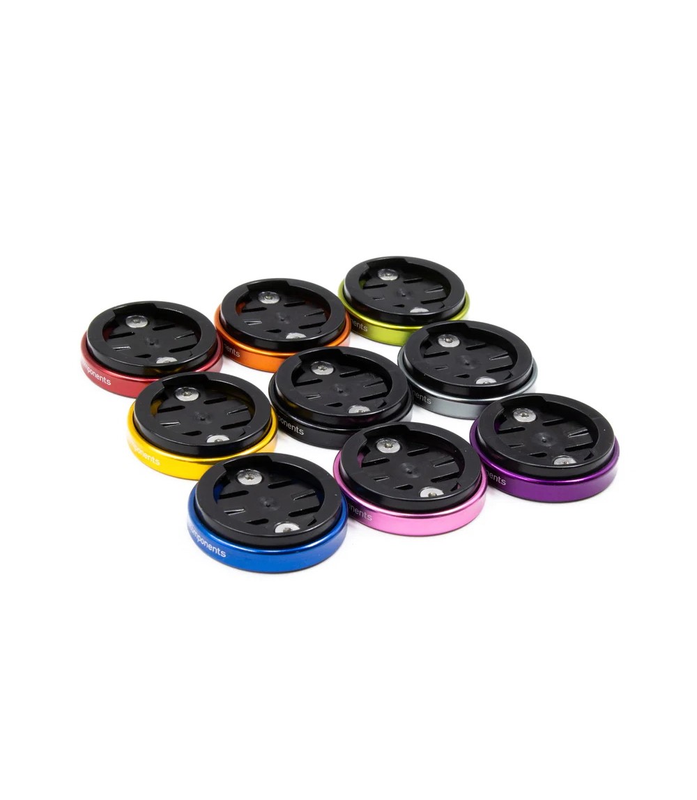 JRC Enkei Mocowanie licznika Top Cap | Garmin Srebrny