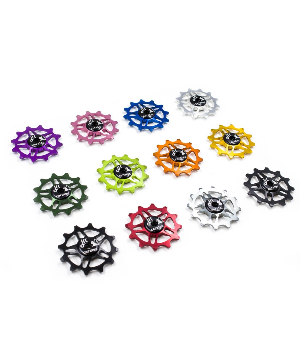 JRC Ceramiczne kółka przerzutki 12T SRAM Force / Red AXS Niebieski
