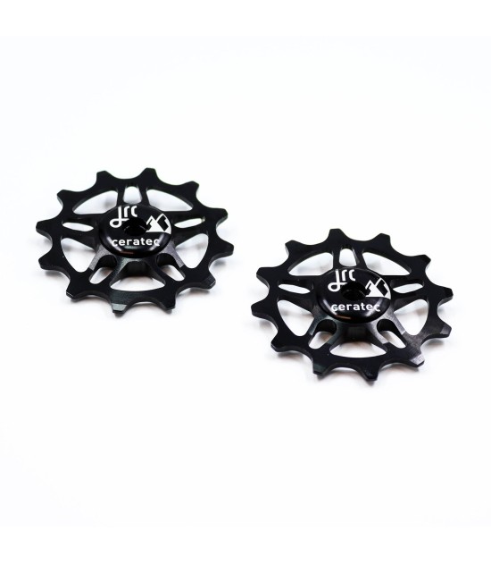 JRC Ceramiczne kółka przerzutki 12T SRAM Force / Red AXS Czarny