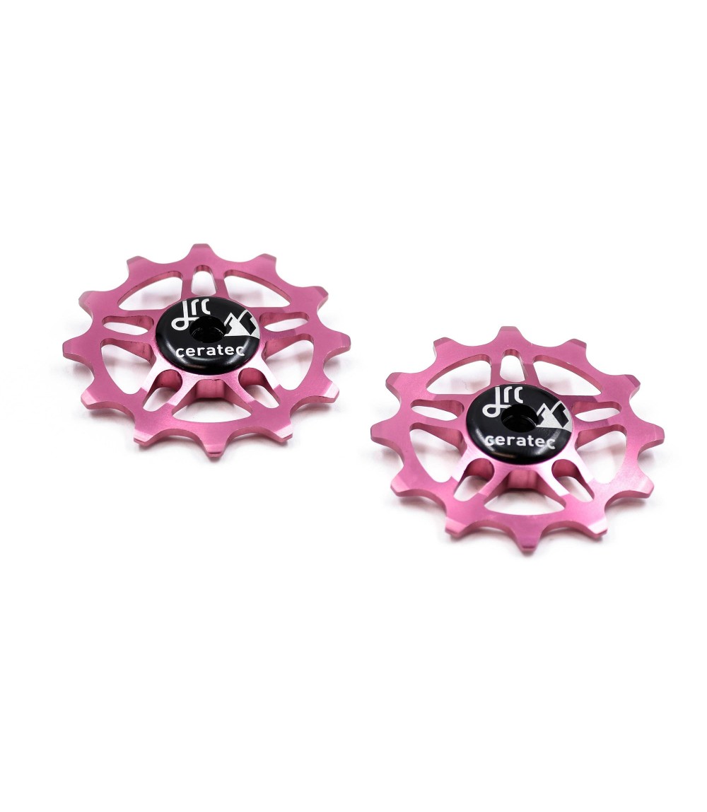 JRC Ceramiczne kółka przerzutki 12T SRAM Force / Red AXS Różowy