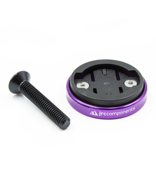 JRC Enkei Mocowanie licznika Top Cap | Wahoo Fioletowy