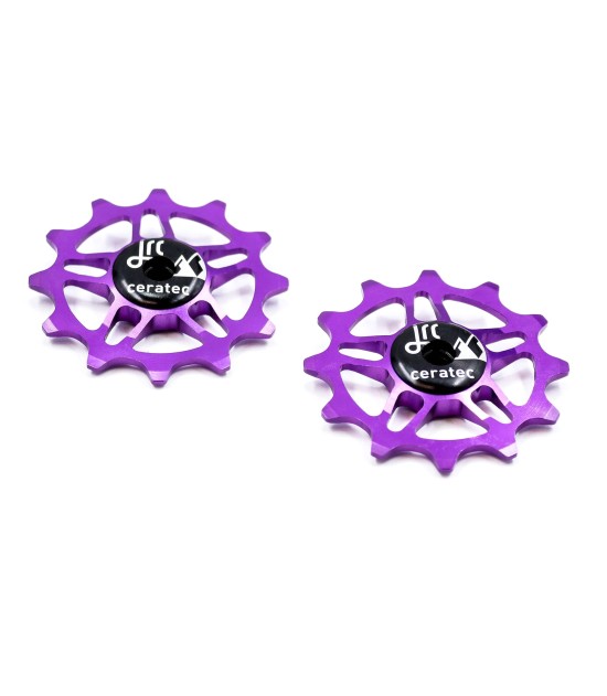 JRC Ceramiczne kółka przerzutki 12T SRAM Force / Red AXS Fioletowy