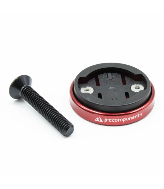 JRC Enkei Mocowanie licznika Top Cap | Wahoo Czerwony