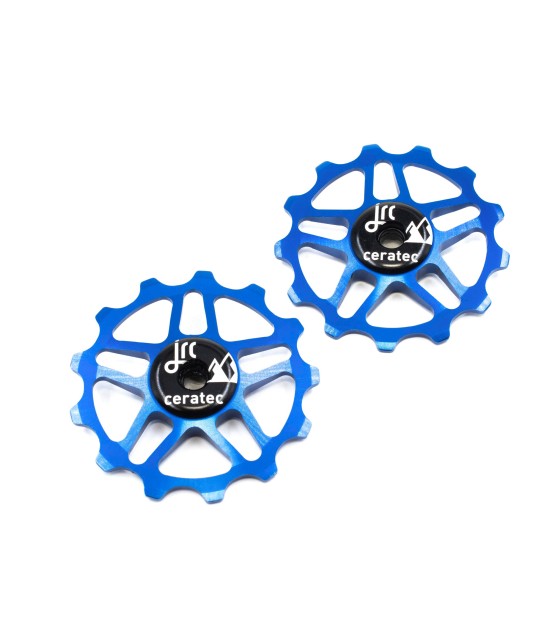 JRC Ceramiczne kółka przerzutki 13T Shimano MTB 12 speed Niebieski
