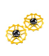 JRC Ceramiczne kółka przerzutki 13T Shimano MTB 12 speed Złoty