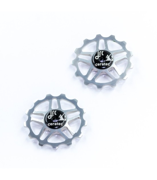 JRC Ceramiczne kółka przerzutki 13T Shimano MTB 12 speed Srebrny