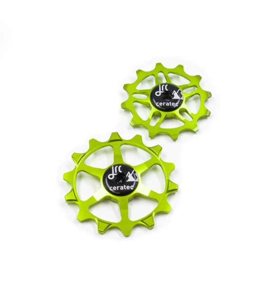 JRC Ceramiczne kółka przerzutki 14/12T SRAM Eagle Zielony Acid
