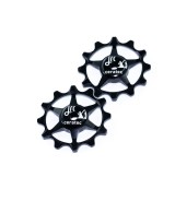 JRC Ceramiczne kółka przerzutki Narrow Wide 12T Czarny