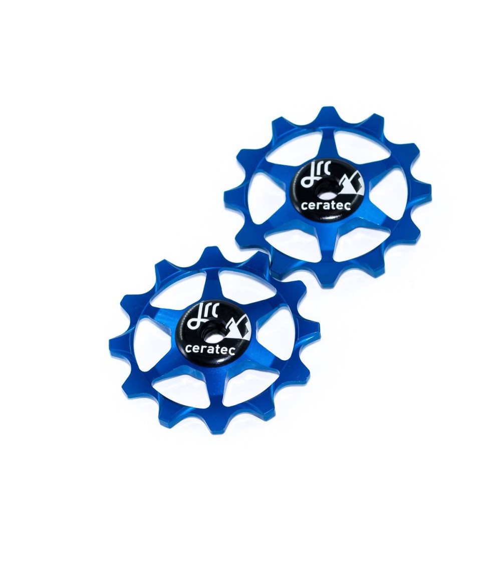 JRC Ceramiczne kółka przerzutki Narrow Wide 12T Niebieski