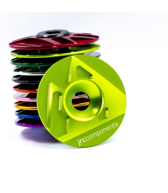 JRC Aluminiowy korek sterów Ahead | JRC Logo Zielony Acid