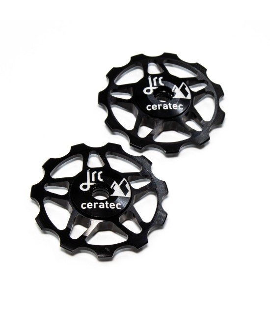JRC Ceramiczne kółka przerzutki 11T Czarny