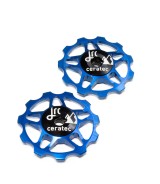 JRC Ceramiczne kółka przerzutki 11T Niebieski
