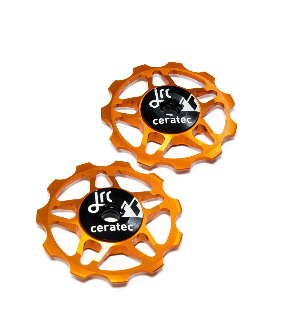 JRC Ceramiczne kółka przerzutki 11T Pomarańczowy