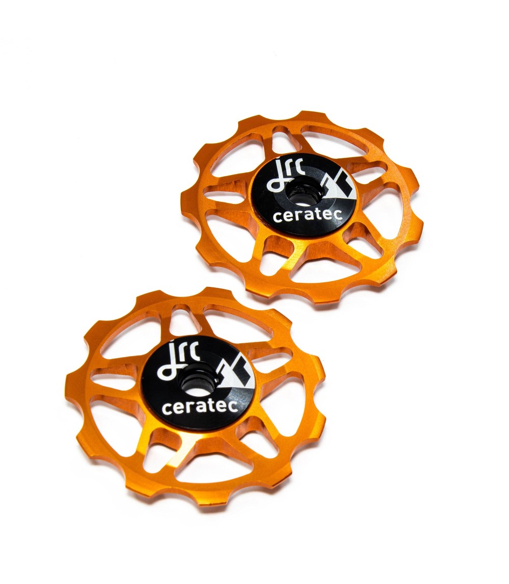 JRC Ceramiczne kółka przerzutki 11T Pomarańczowy