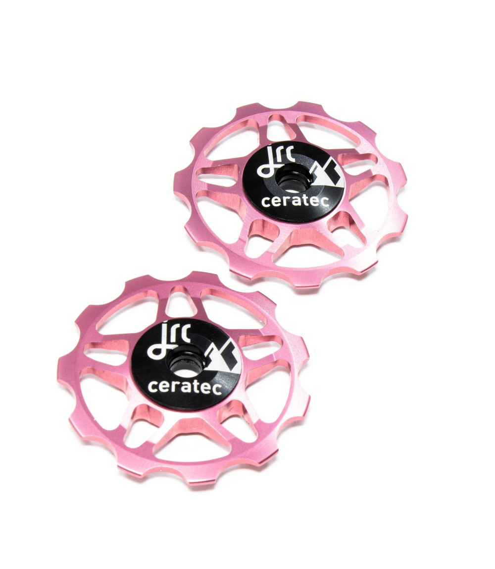 JRC Ceramiczne kółka przerzutki 11T Różowy