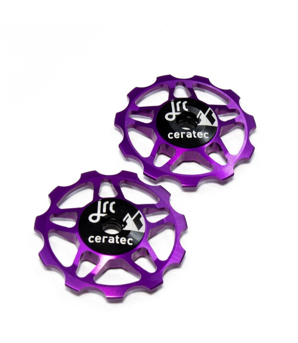 JRC Ceramiczne kółka przerzutki 11T Fioletowy