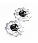 JRC Ceramiczne kółka przerzutki 11T Srebrny