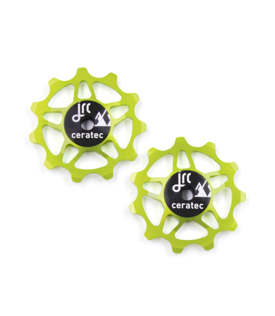 JRC Kółka przerzutki 11T do Dura Ace 12S | Zielony Acid