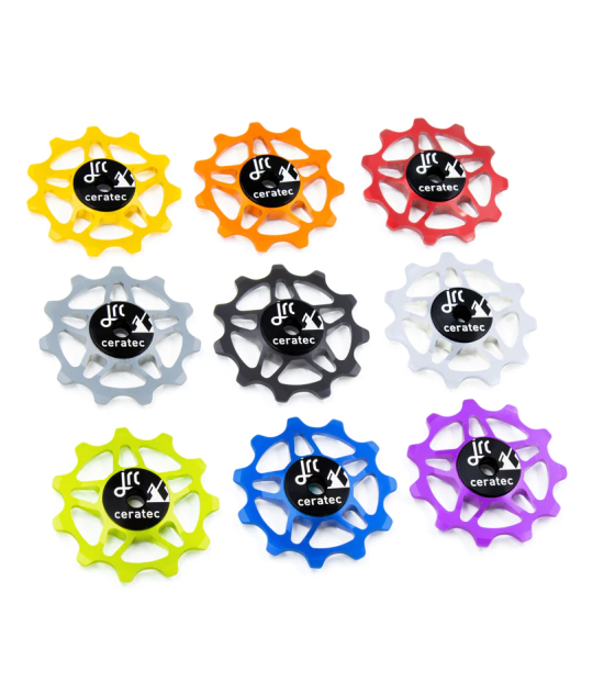 JRC Kółka przerzutki 11T do 105 / Ultegra 12S | Zielony Acid