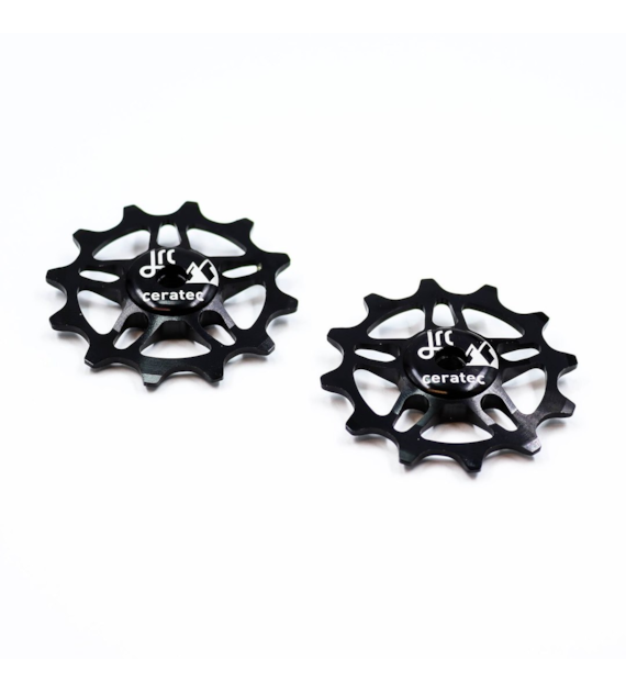 JRC Ceramiczne kółka przerzutki 12T SRAM Force / Red AXS Czarny