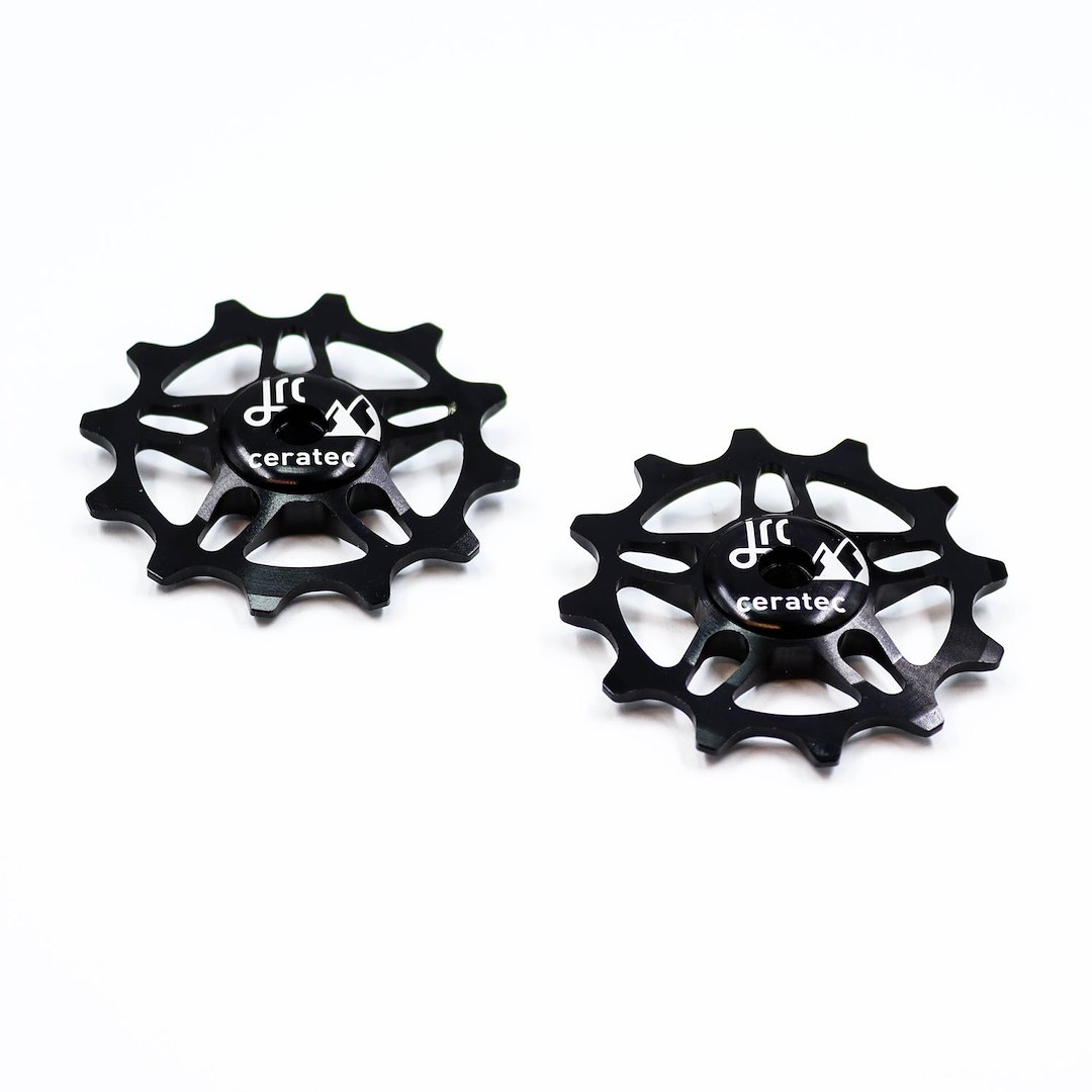 JRC Ceramiczne kółka przerzutki 12T SRAM Force / Red AXS Czarny