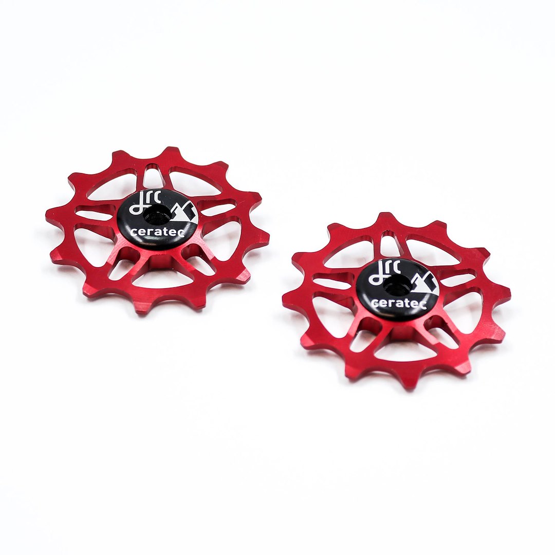 JRC Ceramiczne kółka przerzutki 12T SRAM Force / Red AXS Czerwony