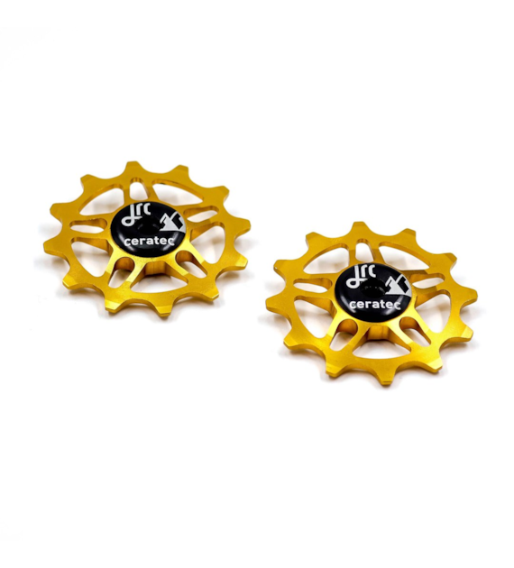 JRC Ceramiczne kółka przerzutki 12T SRAM Force / Red AXS Złoty