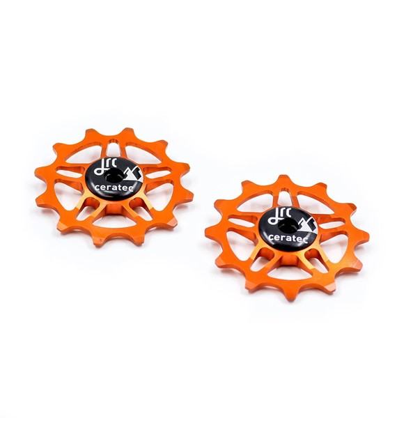 JRC Ceramiczne kółka przerzutki 12T SRAM Force / Red AXS Pomarańczowy